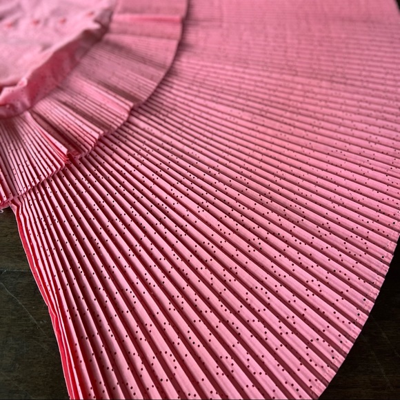 NWT Gorgeous Paule KA crewneck mid length designer pleated dress - Picture 11 of 15